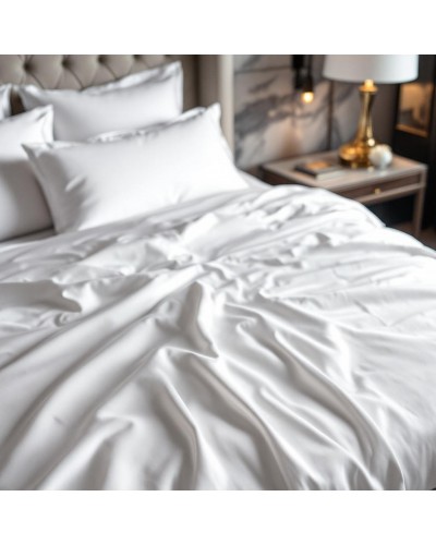 Otel çarşafı Çift kişilik 220x280cm 63 tel akfil kumaş